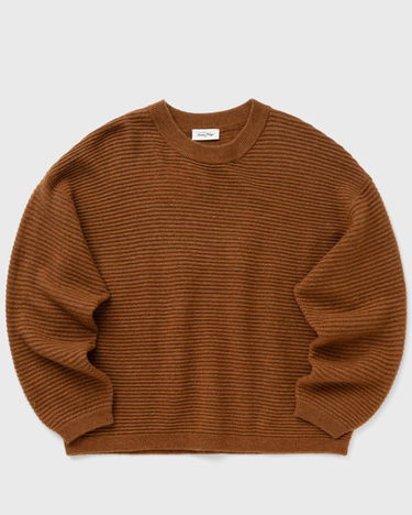 Пуловер American Vintage RAXOW Crewneck Sweater Кафяво | RAX18BH24-BRUNETTE-CHINE, 0