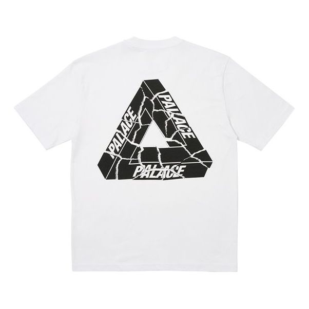 Тениска Palace Palace Tri-Ripped Graphic Print T-Shirt Бяло | P25TS033
