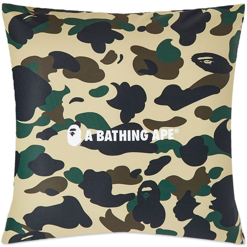 Домашен декор BAPE A Bathing Ape 1St Camo Square Fluffy Beads Cus Зелено | 001HOJ301012M-YLW