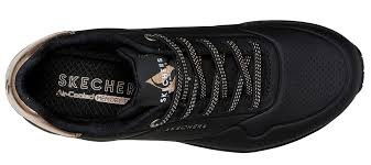 Кецове и обувки Skechers Uno Черно | 155196-BBK, 4