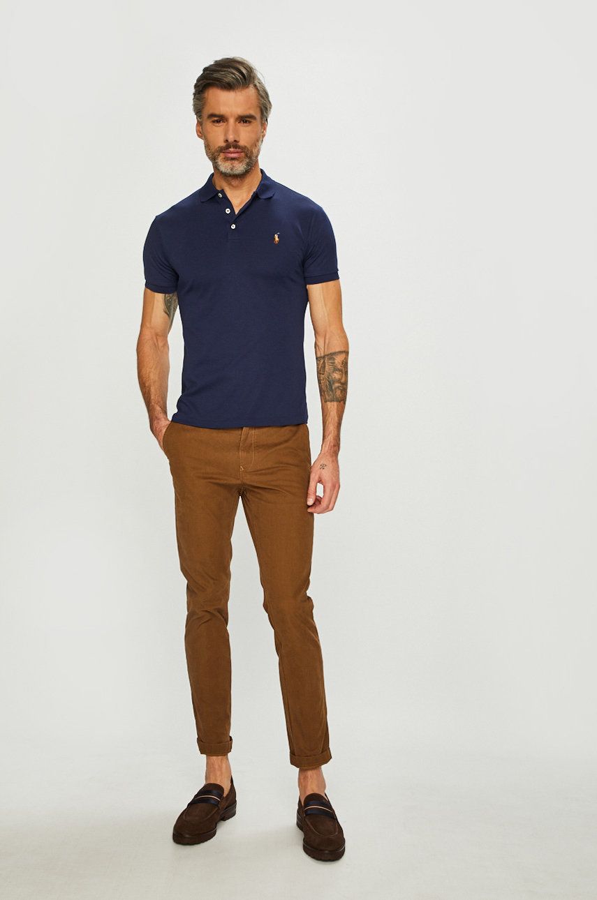 Поло тениска Polo by Ralph Lauren Polo T-Shirt Тъмно синьо | 710685514003, 1