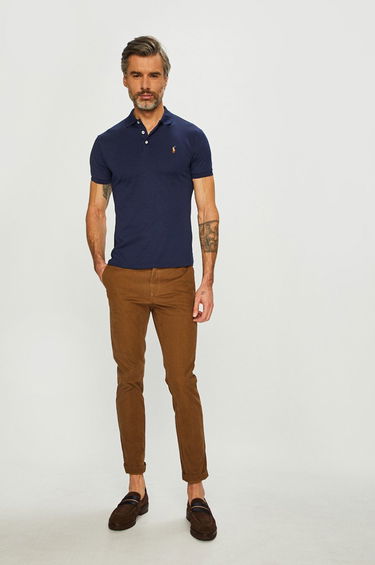 Поло тениска Polo by Ralph Lauren Polo T-Shirt Тъмно синьо | 710685514003, 1