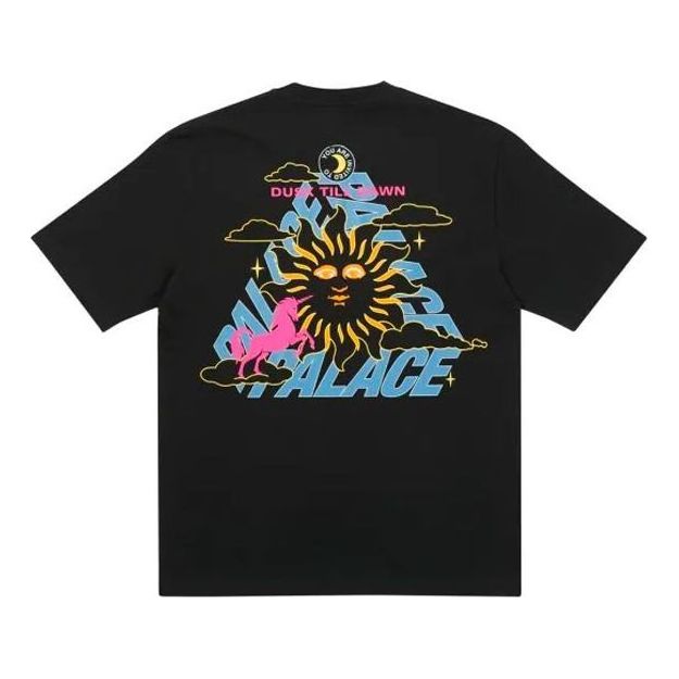 Тениска Palace Palace Da One Graphic T-Shirt Черно | P21TS050
