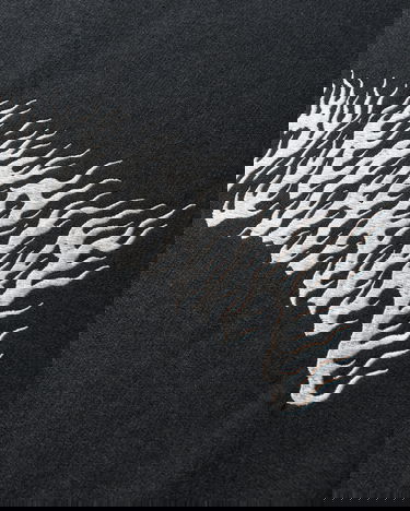 Суитчър WACKO MARIA Tim Lehi Flaming Text Crewneck Sweatshirt Черно | 25FW-WMC-SS12 BLACK, 3