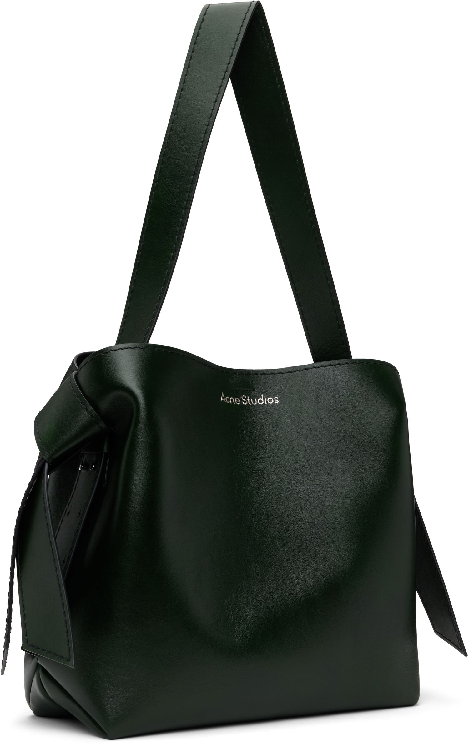 Дамска чанта Acne Studios Acne Studios Musubi Midi Shoulder Bag Зелено | A10413-, 1