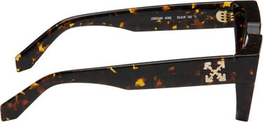 Слънчеви очила Off-White Off-White Silverstone Square Sunglasses Кафяво | OERI146S25PLA0016062, 1