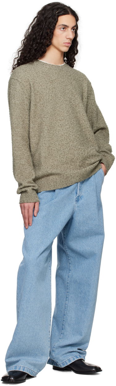 Пуловер Maison Margiela Maison Margiela Pilling Sweater Зелено | S50HL0033 M13108, 3