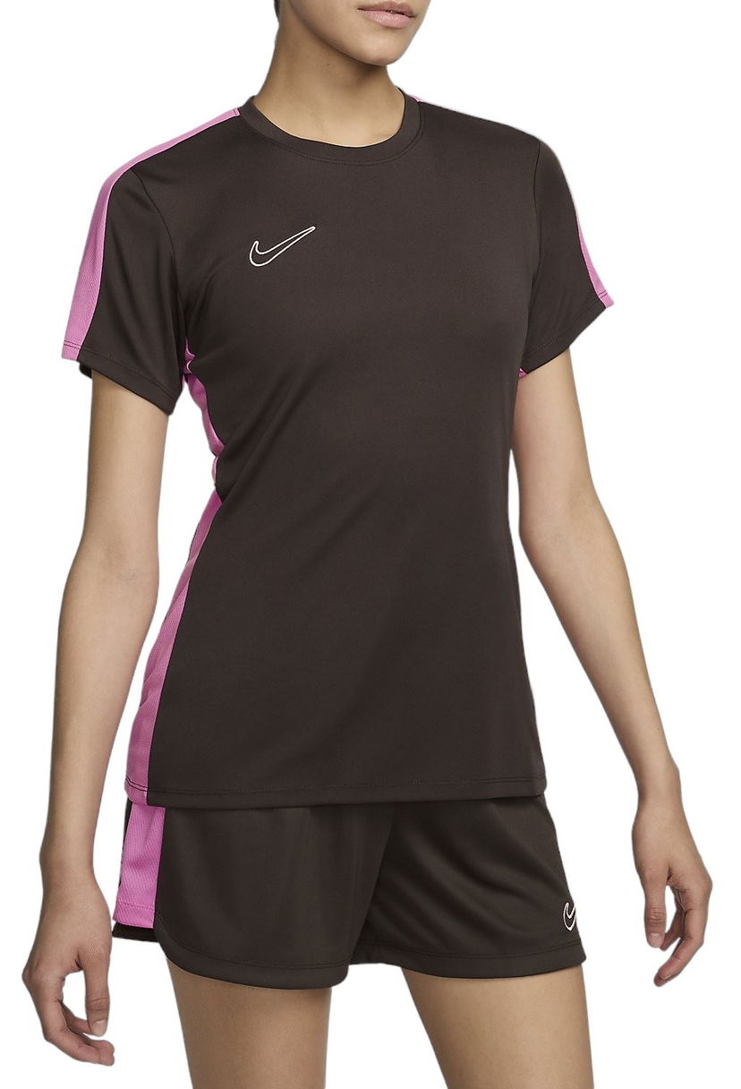 Тениска Nike Triko W W NK DF ACD23 TOP SS BRANDED Кафяво | dx0521-237