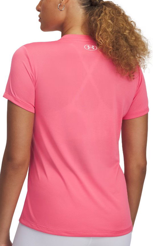 Тениска Under Armour Under Armour Tech Short Sleeve V-Neck T-Shirt Розово | 1384229-672, 1