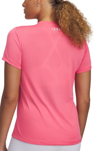 Тениска Under Armour Under Armour Tech Short Sleeve V-Neck T-Shirt Розово | 1384229-672, 1