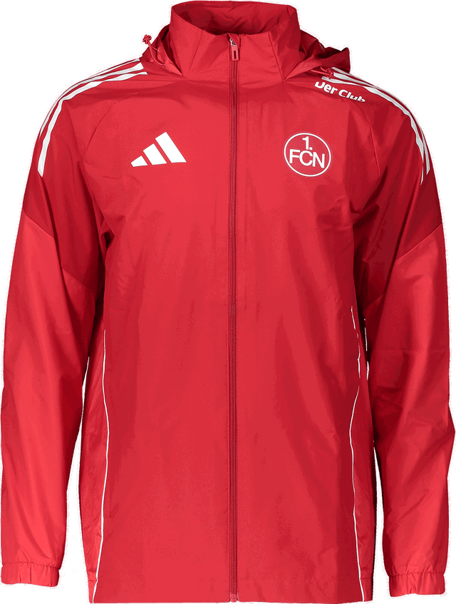1. FC Nürnberg Hooded Rain Jacket