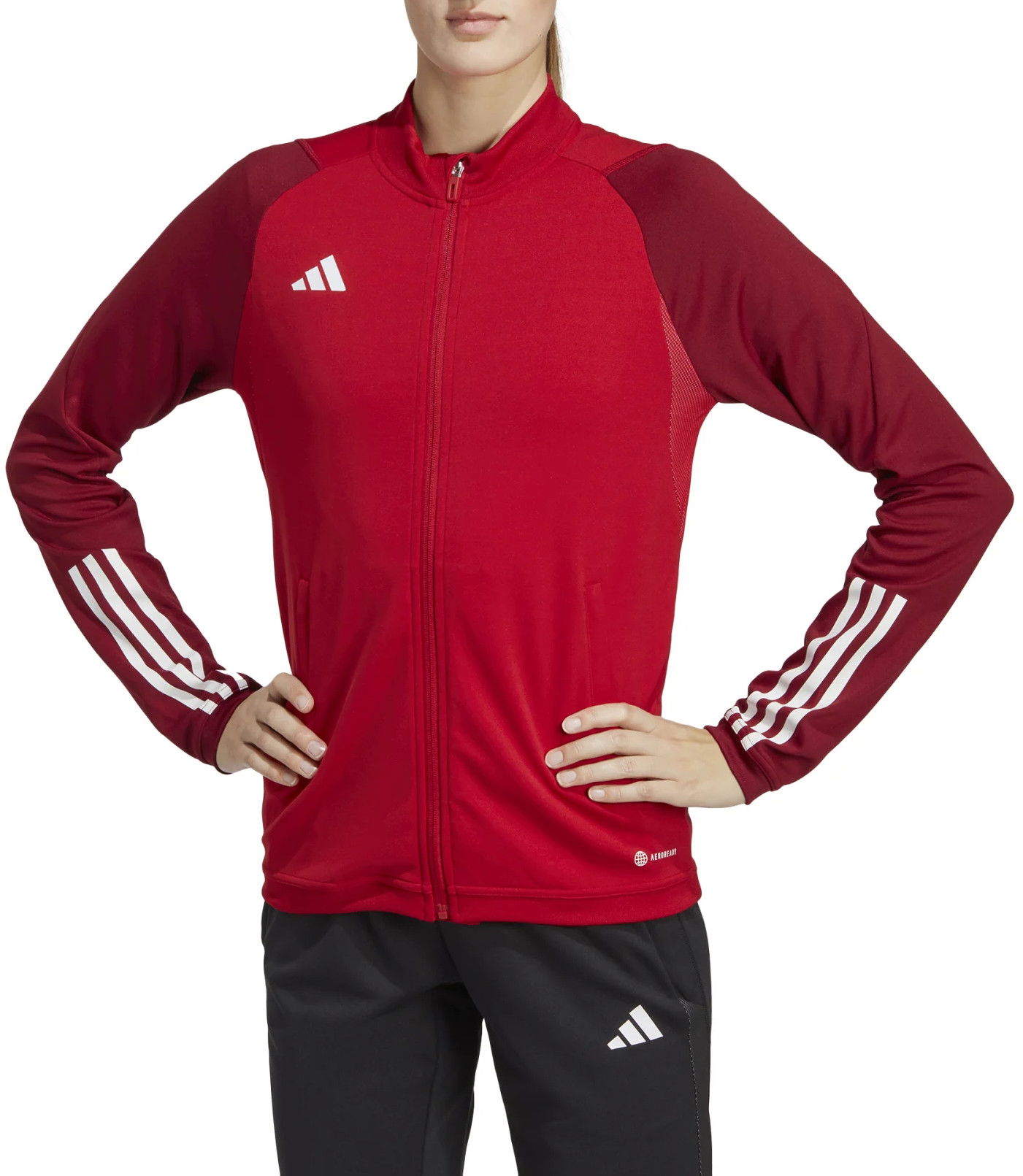 Яке adidas Originals Tiro 23 Competition Zip Top Червено | ic4605, 0