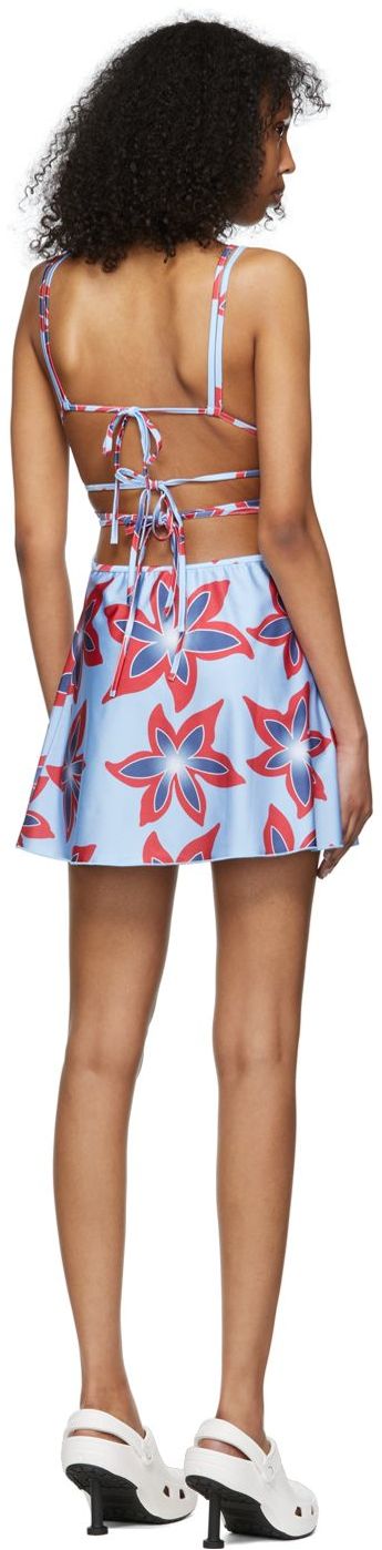 Pокля Chopova Lowena Exclusive Floral Print Mini Dress Многоцветен | 9121, 2