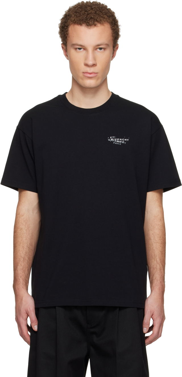 'GIVENCHY' Stamp Print T-shirt