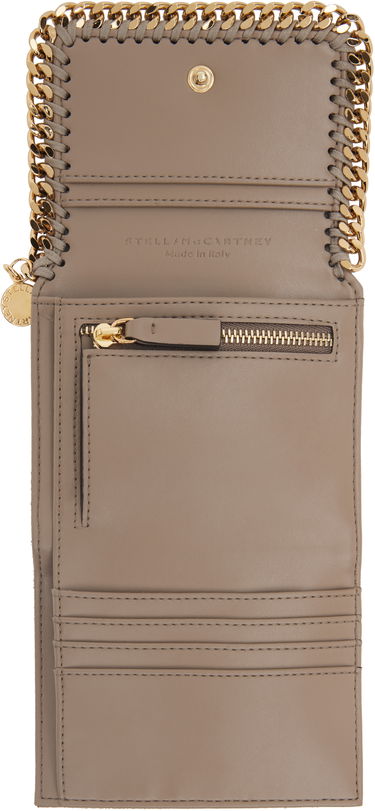 Портфейл Stella McCartney Stella McCartney Small Chain Flap Wallet Черно | 431000W9355, 4