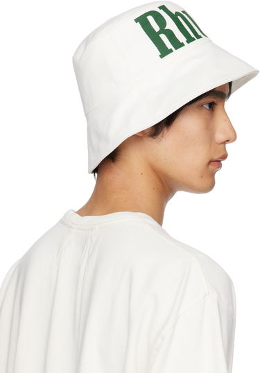 Шапка Rhude Logo Bucket Hat Тъмно синьо | RHPF25HA02747, 4