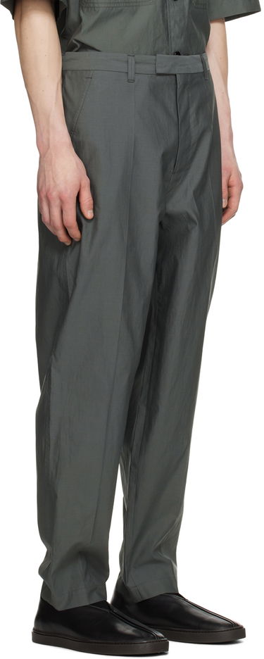 Панталони LEMAIRE Lemaire Washed Cropped Trousers Черно | PA1105 LF1209, 4