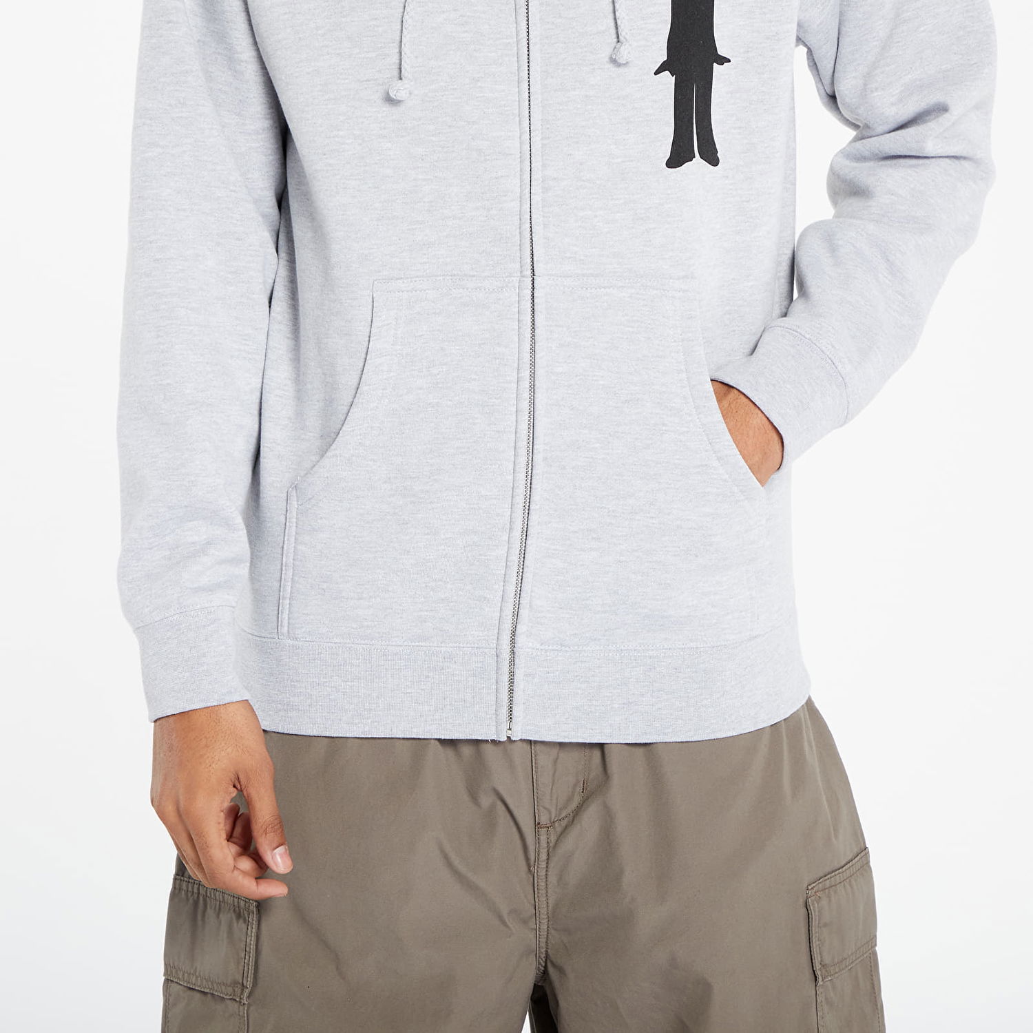 Суитчър Pleasures Jamiroquai x High Times Zip Hoodie Сиво | P23W061 GREY, 1