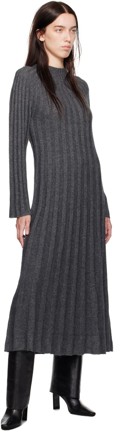 Pокля Loulou de Saison Loulou de Saison Irma Maxi Dress Сиво | IRMA, 3