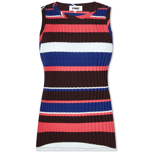 YMC Rainshine Striped Tank Top