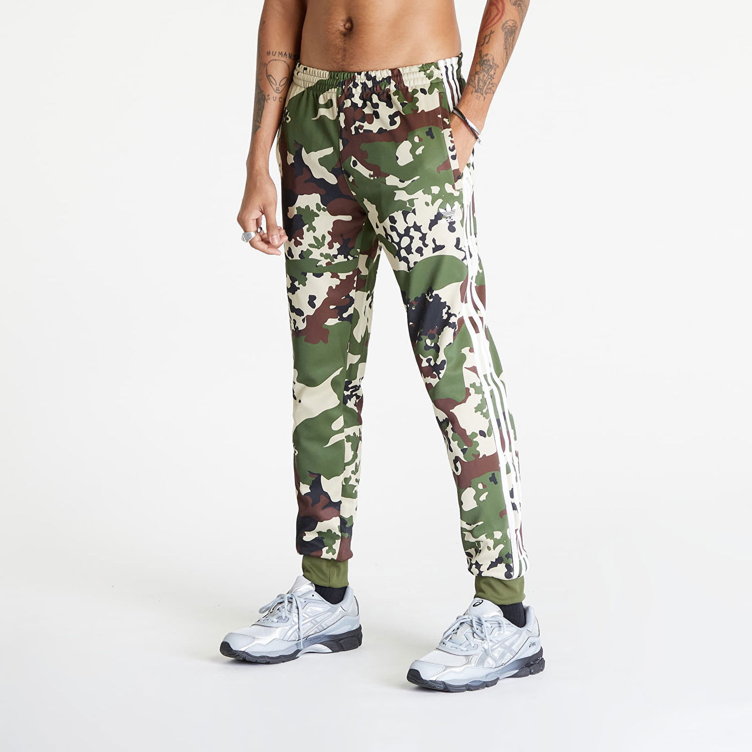 Спортни панталони adidas Originals adidas Camo Sstr Trackpants Зелено | IS0254, 0