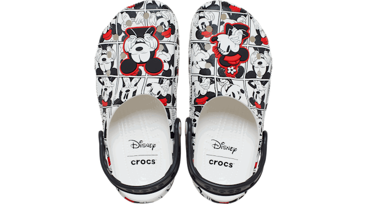 Кецове и обувки Crocs Mickey and Minnie Classic Clogs Бяло | 211483-90H