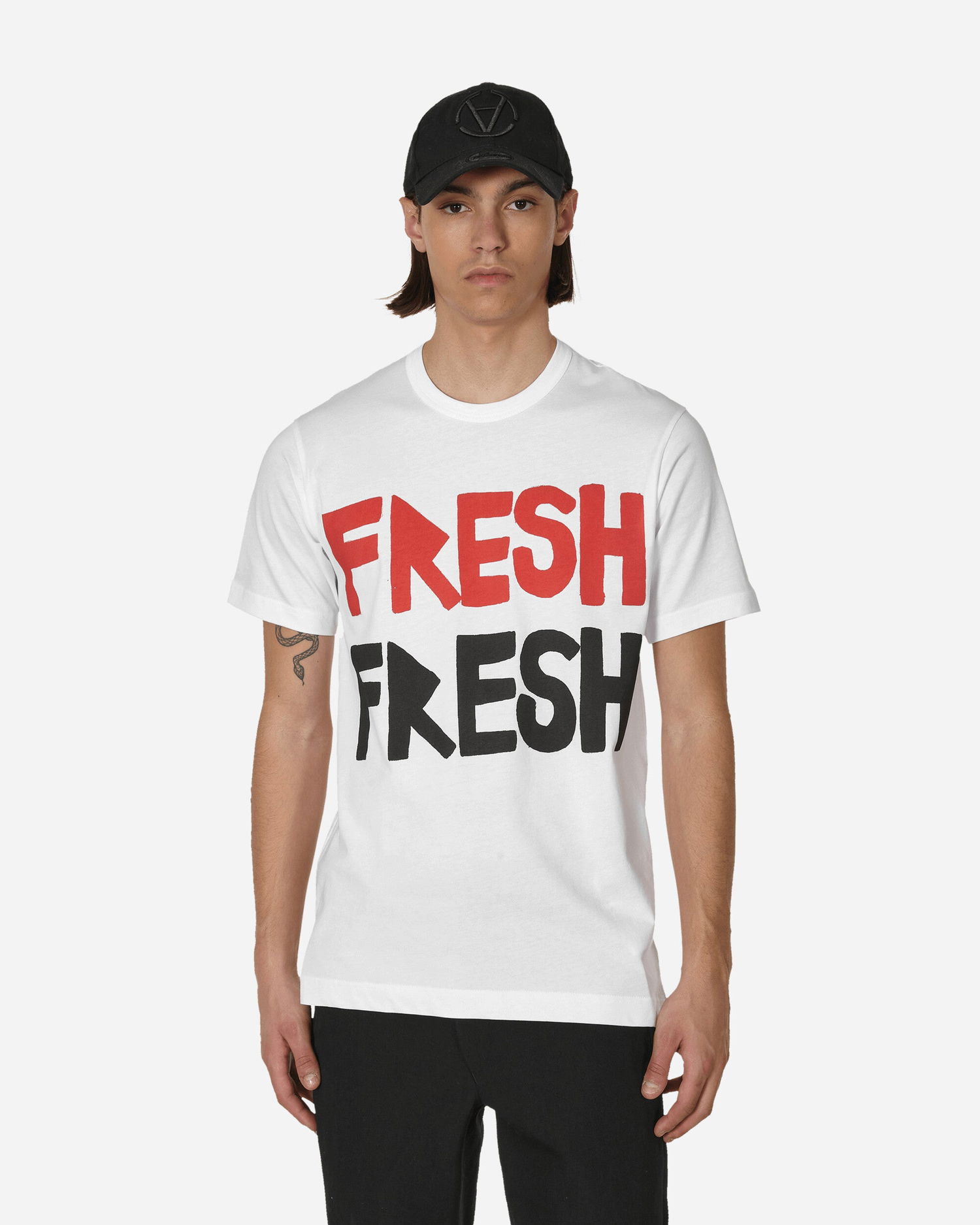 Тениска Comme des Garçons Fresh T-Shirt Бяло | FK-T006-S23 2, 0