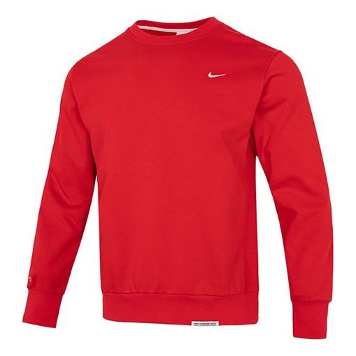 Пуловер Nike Nike Solo Swoosh Crew Neck Sweatshirt Червено | DQ5821-657, 0