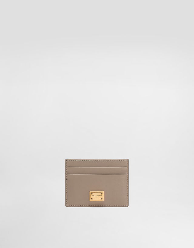 Dolce & Gabbana Plongé Calfskin Card Holder