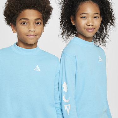 Пуловер Nike ACG ACG Dri-FIT Long Sleeve Waffle Top Синьо | FZ5403-416, 2