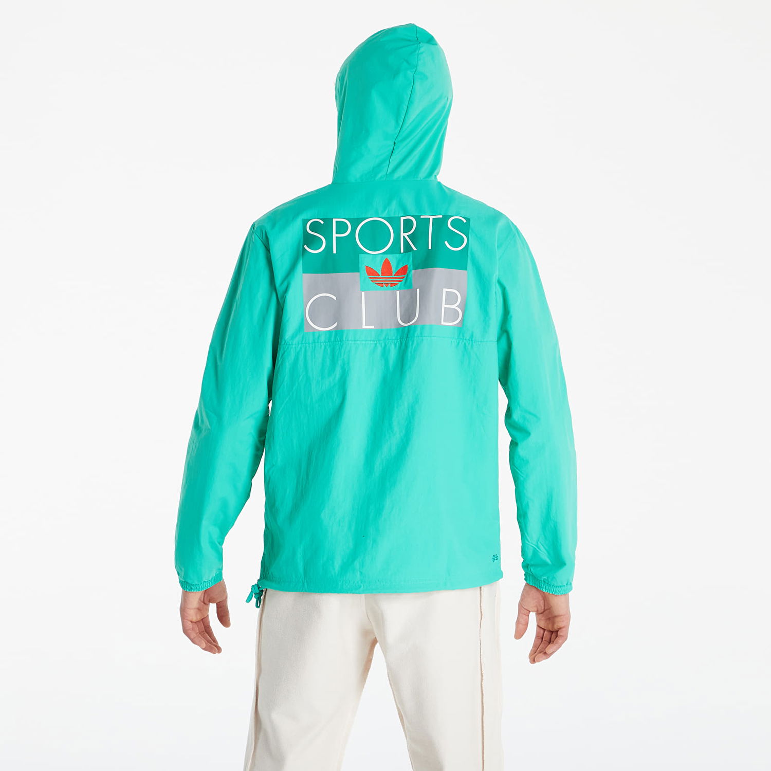 Ветровка adidas Originals Sports Club Oth Windbreaker Зелено | HF4914, 1