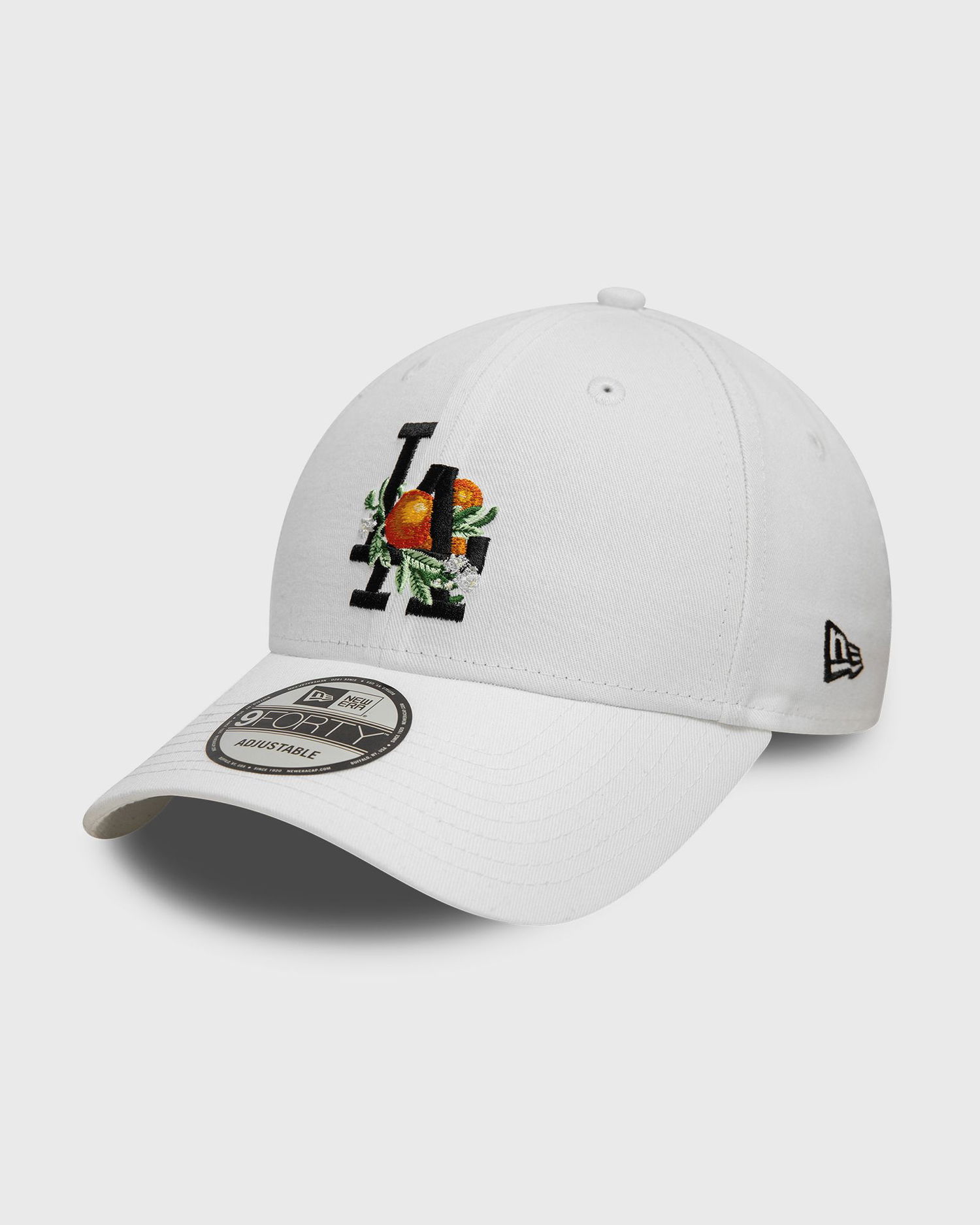 Шапка с козирка New Era FRUIT ICON 9FORTY LOS ANGELES DODGERS Adjustable Cap Бяло | 60595429, 0