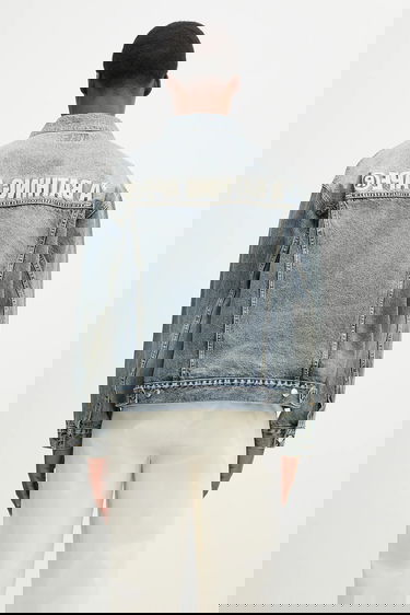 Яке BAPE Distressed 13Oz Oversize Denim Trucker Jacket Синьо | 1K80140308, 2