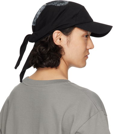 Шапка с козирка We11done We11done Jersey Scarf Cap Черно | WD-AH1-25-433-U-BK, 2