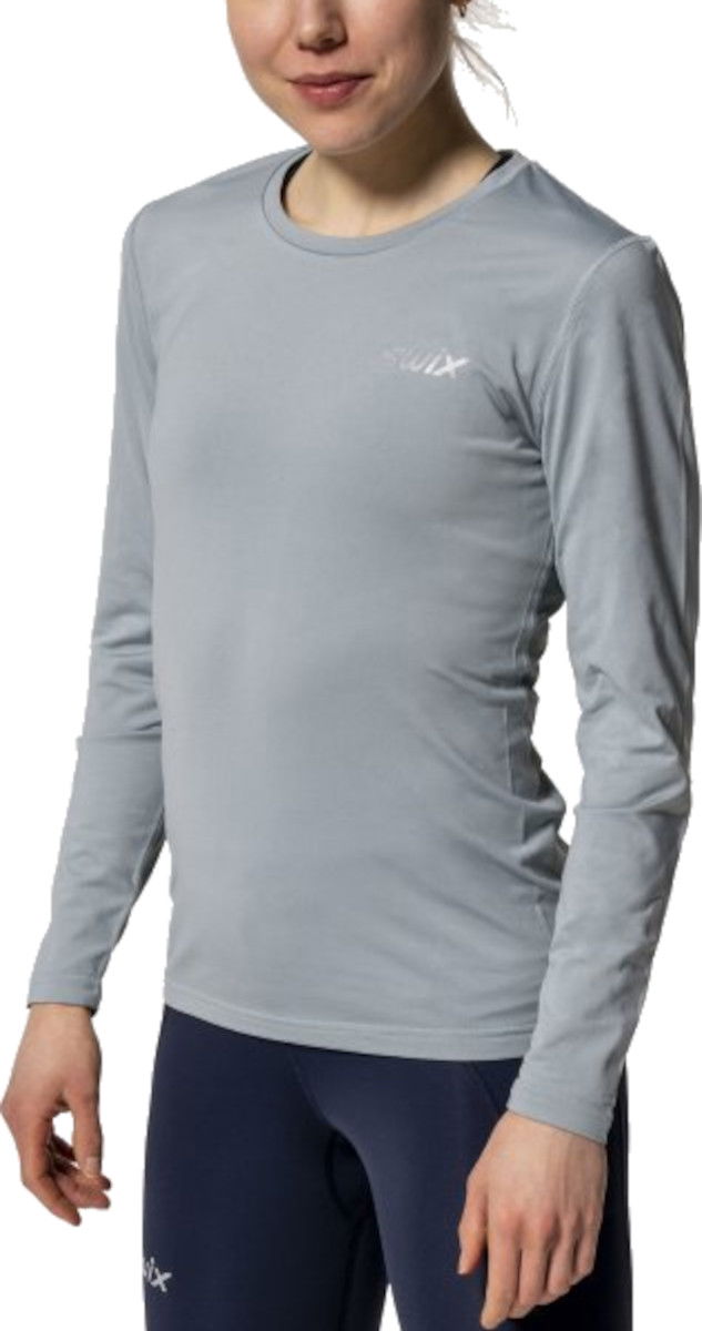 Тениска SWIX Swix Pace NTS Long Sleeve T-Shirt Сиво | 10015-23-71601, 0