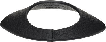 Колие Rick Owens Rick Owens Concordians Anthem Textured Leather Collar Necklace Черно | RA02E0707 LBT, 1