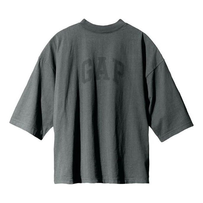 Тениска GAP Yeezy Gap Engineered by Balenciaga 3/4 Sleeve Tee Сиво | YEEZY-SS22-232