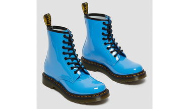 Кецове и обувки Dr. Martens Vegan 1460 Patent Leather Синьо | DM26895416, 2