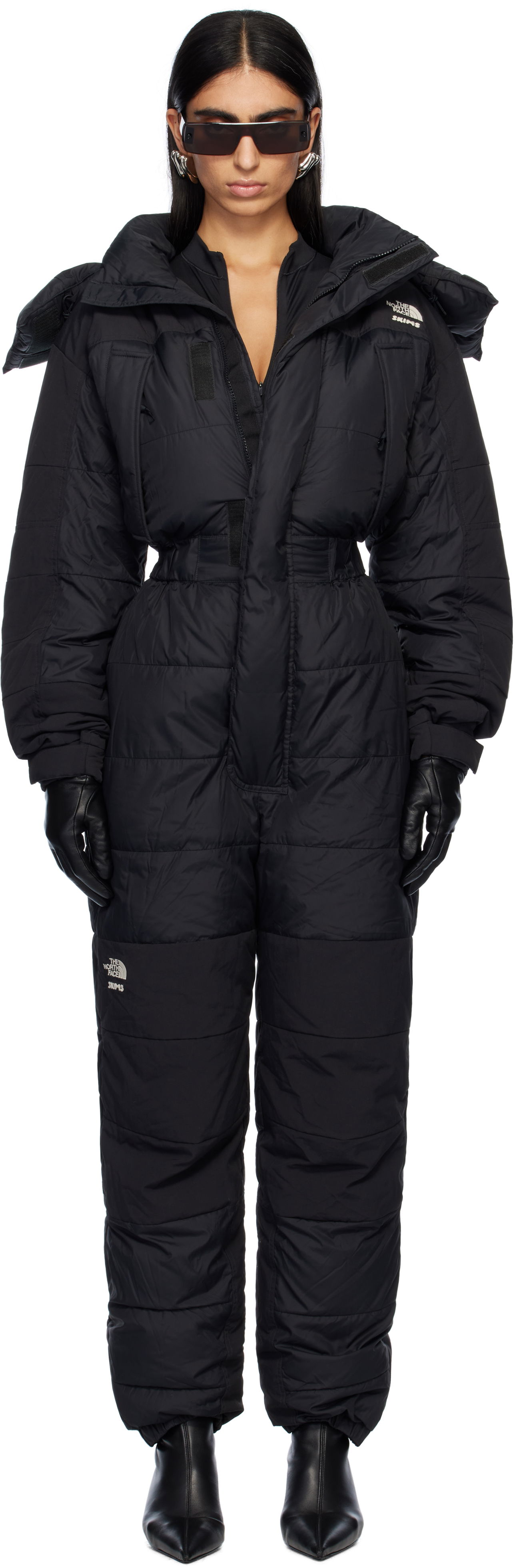 Комбинезон SKIMS The North Face x SKIMS Himalayan Down Ski Suit Черно | A82Z8, 0