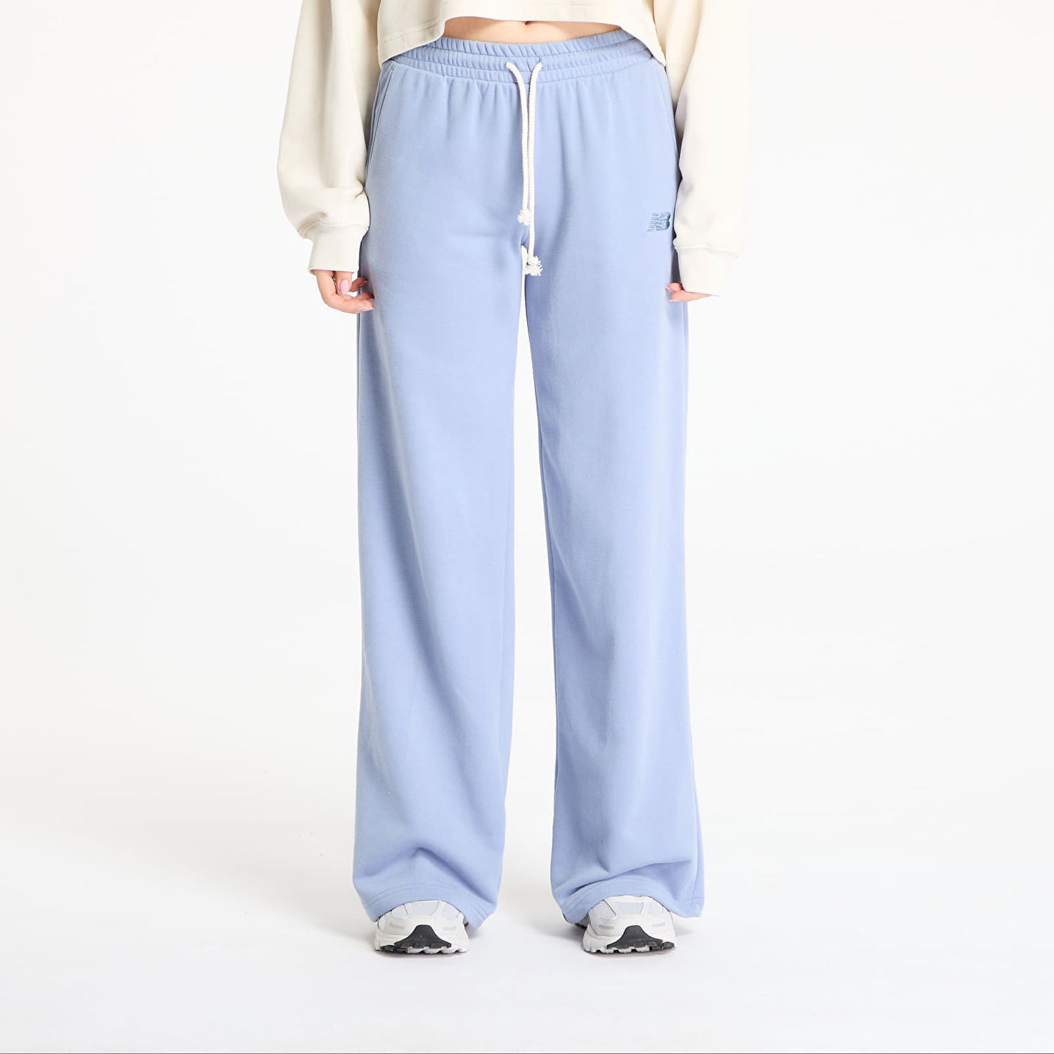 Спортни панталони New Balance Coastal Fleece Pant Синьо | WP51503DUS, 0