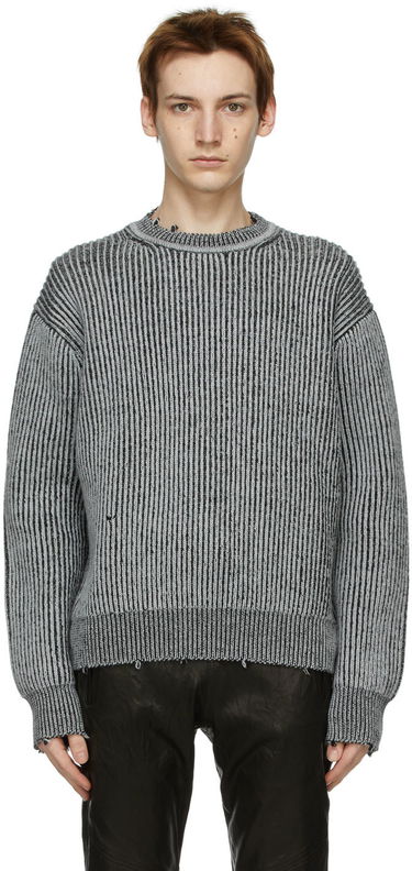 Пуловер John Elliott John Elliott Wool Structure Sweater Сиво | D101P5720A, 0