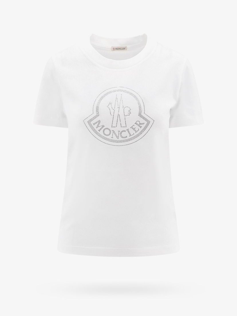 Тениска Moncler T-SHIRT Бяло | 0938C00017829FB033