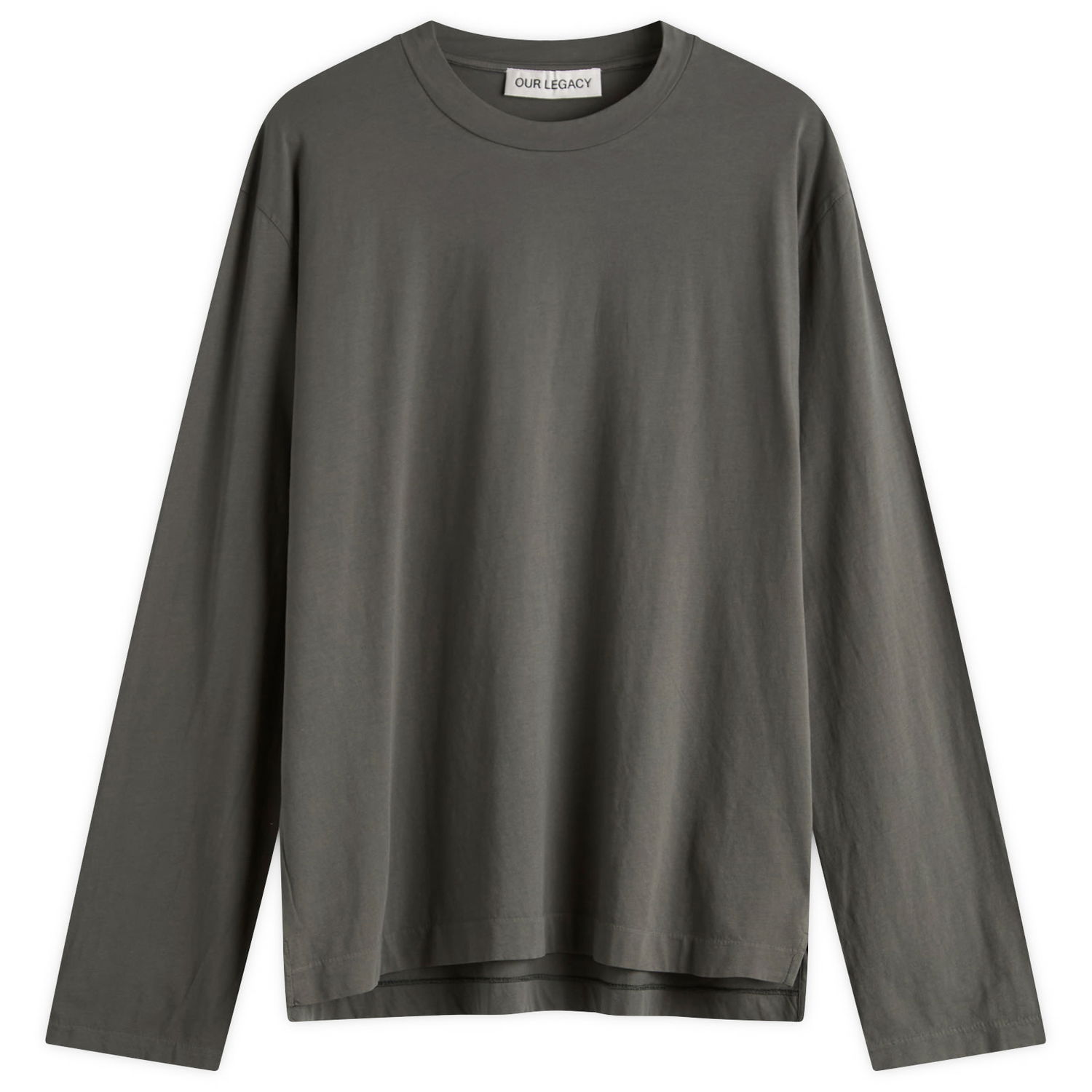 Тениска OUR LEGACY Our Legacy Box Long Sleeve T-Shirt Сиво | M4256BG, 1