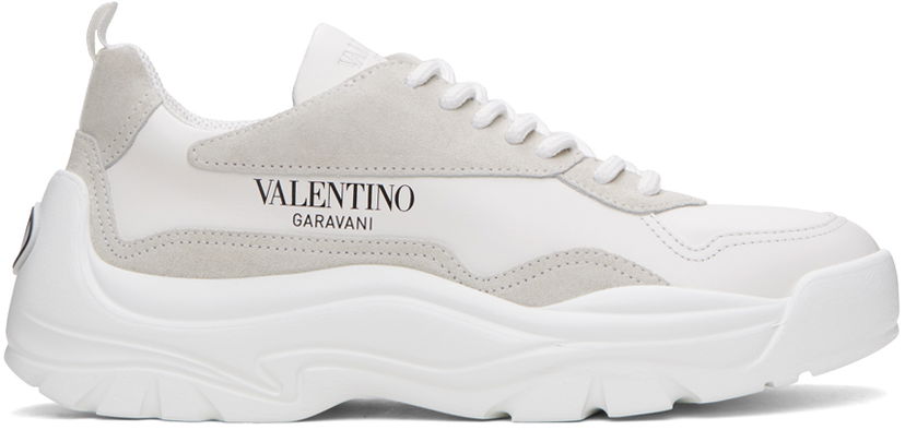 Облекло Valentino Valentino Garavani White Gumboy Calfskin Sneakers Бяло | 4Y2S0B17VRN