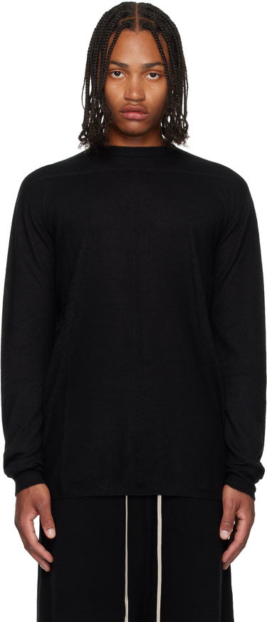 Пуловер Rick Owens Rick Owens Concordians Oversized Level Sweater Черно | RU02E1627 WSL, 0
