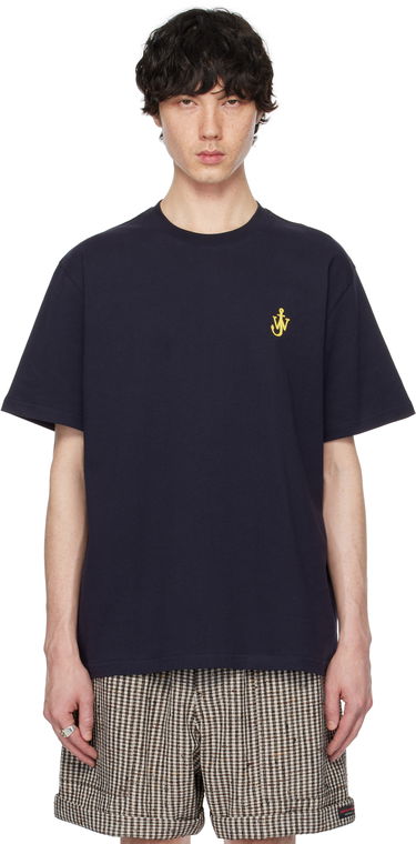 Тениска JW Anderson JW Anderson Anchor T-Shirt Тъмно синьо | JT0257-PG1510, 0