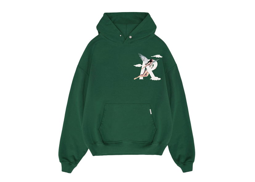 Суитчър Represent Clo Represent Storms In Heaven Hoodie Racing Green Зелено | M04273-62