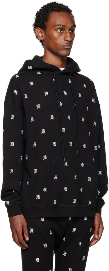 Суитчър R13 R13 Allover Print Hoodie Черно | R13WK005-K072A, 1