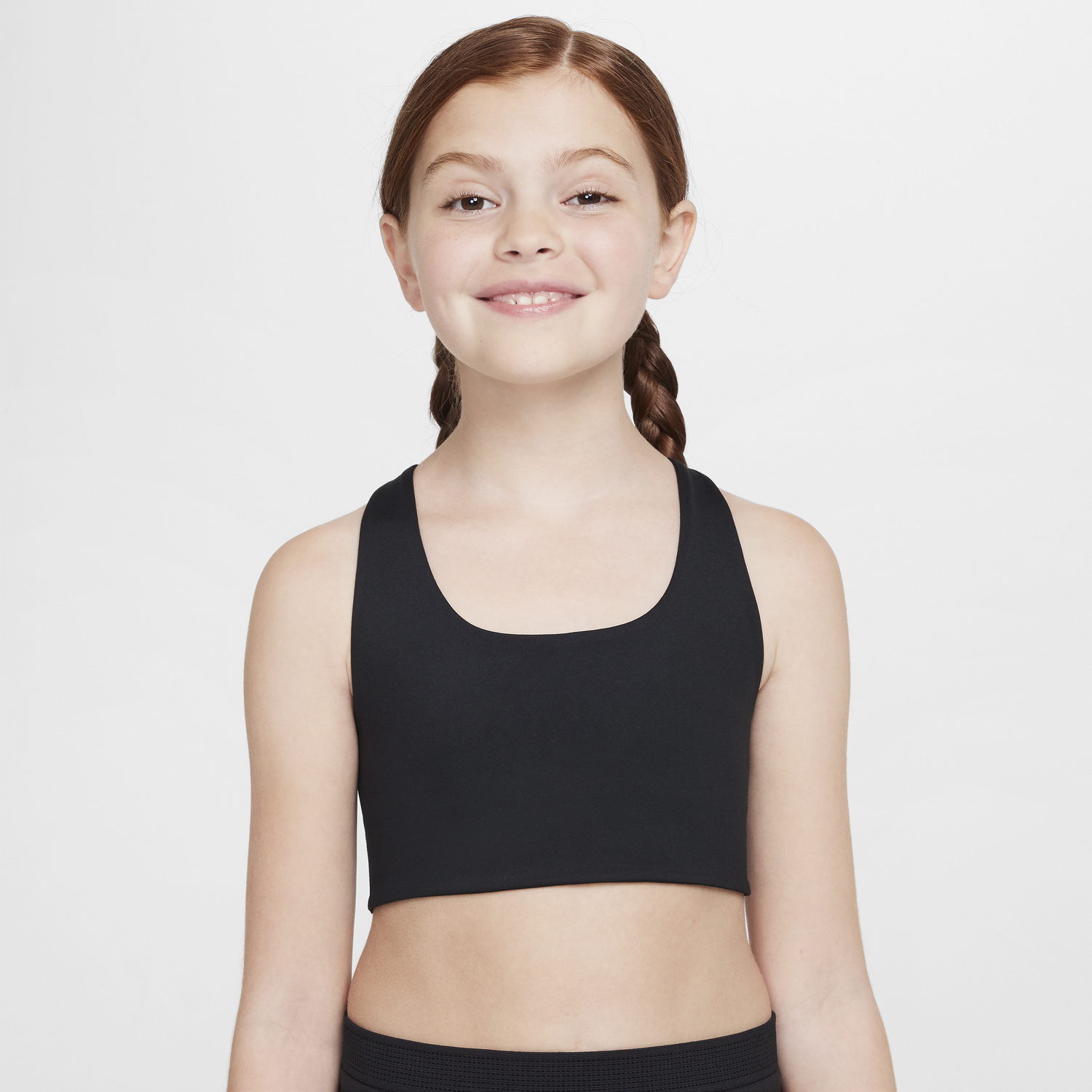 Сутиен Nike Nike One Long-Line Sports Bra Черно | FQ8729-010, 0