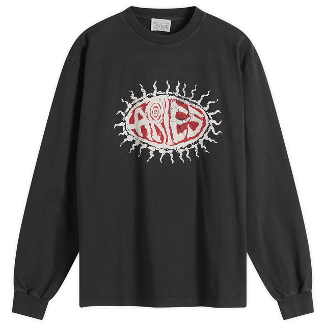 Faded Grunge Long Sleeve T-Shirt